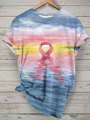 Women's Printed Short-Sleeved T-Shirt