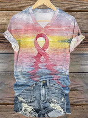 Women's Awareness Print T-Shirt