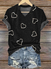 Women's Awareness Print Casual T-Shirt