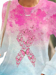 Women'S Casual Printed Sweatshirt