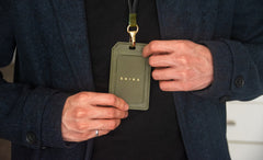 Personalized ID Holder with Lanyard, Custom ID Badge Holder