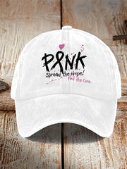 Awareness Print Casual Baseball Cap