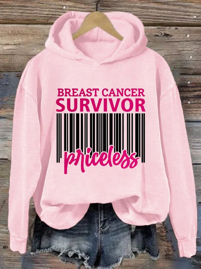 Women's  Survivor Priceless Printed Casual Hoodie