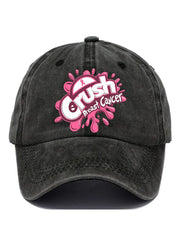 Women's  Awareness Print Casual Baseball Cap