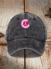 Pink Ribbon Faith  Warrior Supporter Hat