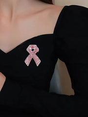 Women's  Awareness Printed Fashion Alloy Brooch