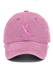 Pi̇nk October  Awareness Month Print Baseball Cap