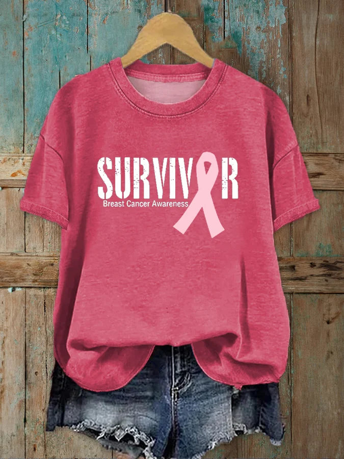 Women's Awareness Survivor T-Shirt