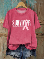 Women's Awareness Survivor T-Shirt