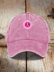Pink Ribbon Faith  Warrior Supporter Hat