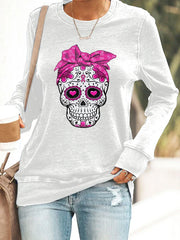 Women'S  Casual Printed Sweatshirt