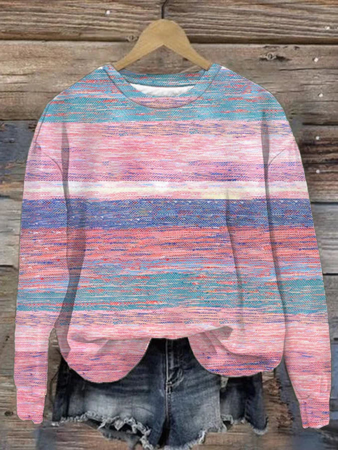 Women'S Awareness Printed Sweatshirt