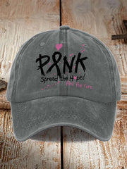 Awareness Print Casual Baseball Cap