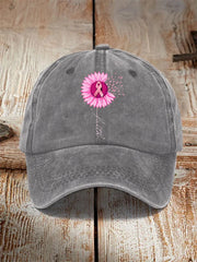 Pink Ribbon Faith  Warrior Supporter Hat