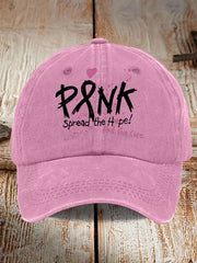 Awareness Print Casual Baseball Cap