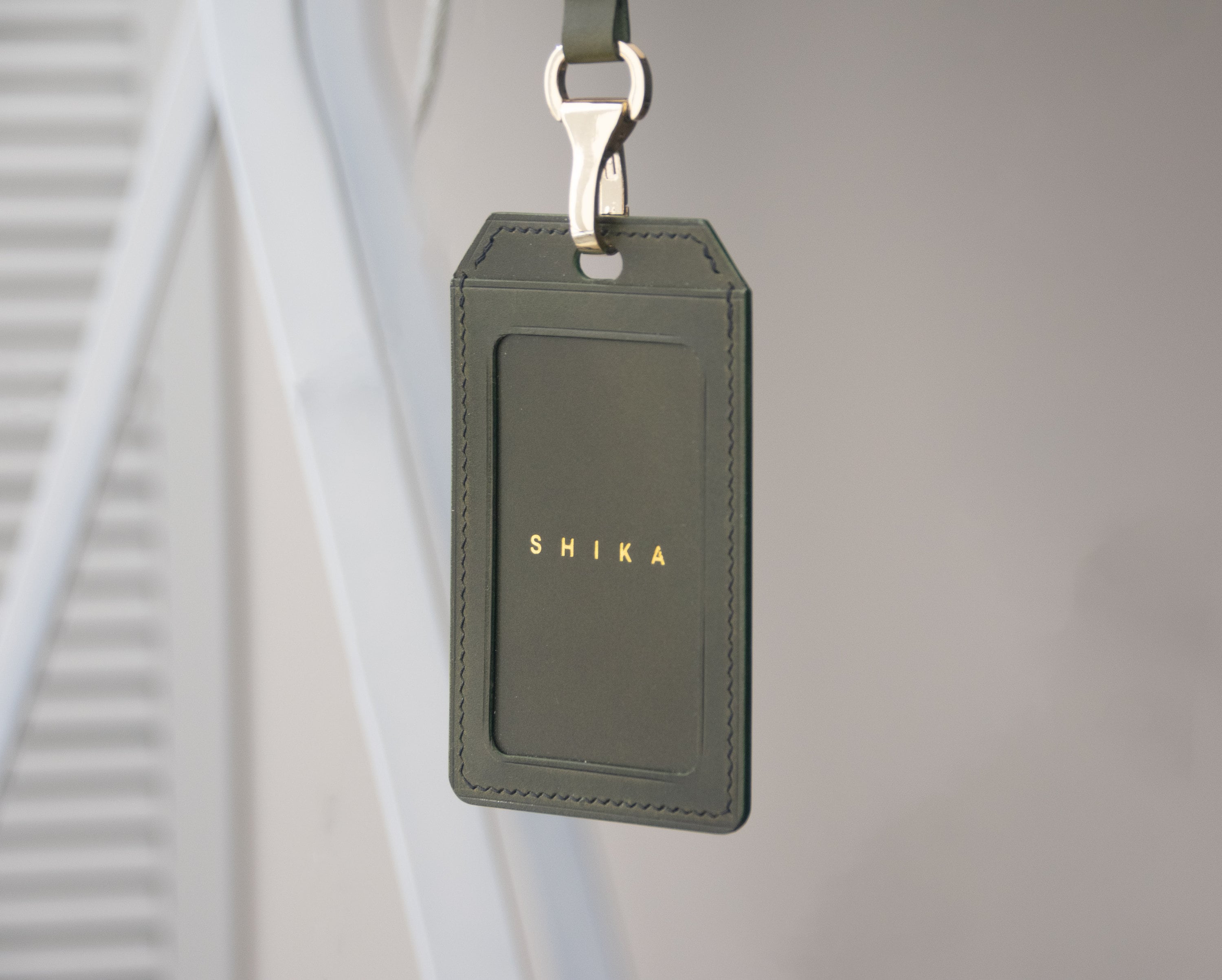 Personalized ID Holder with Lanyard, Custom ID Badge Holder