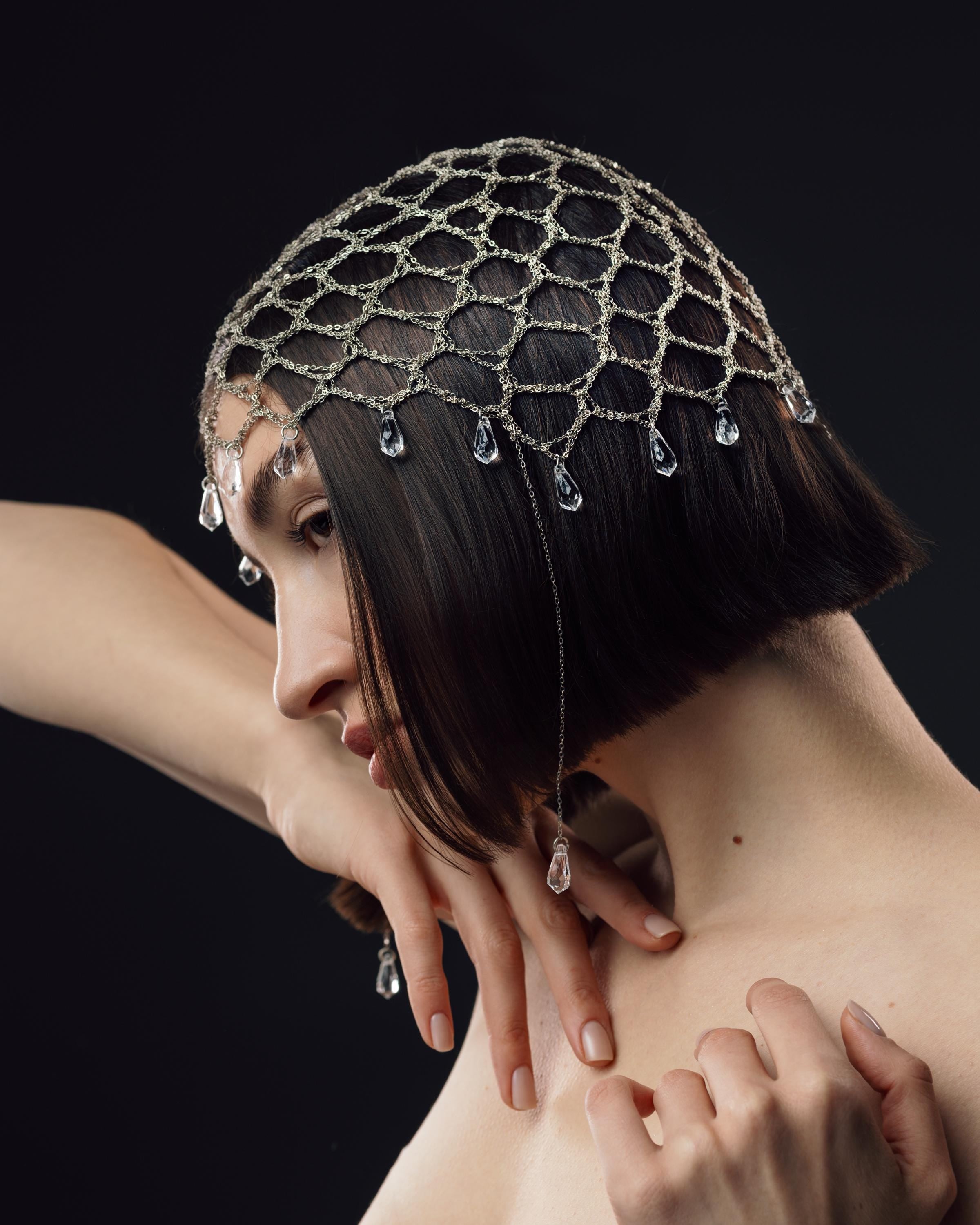Crystal Gatsby Headpiece